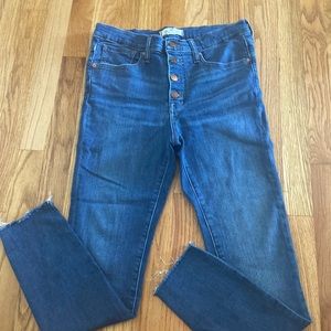 Madewell- mid rise skinny